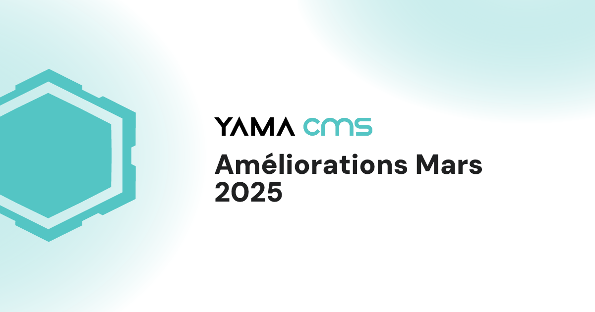 Améliorations Mars 2025
